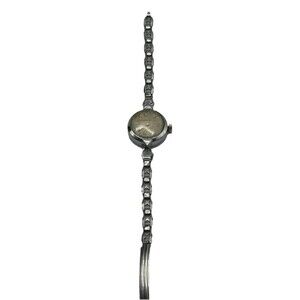 Vintage Westfield Women’s Watch Swiss Mechanical Small Dial Silver Tone Bracelet